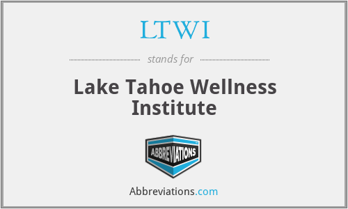 What does Lake Tahoe stand for?